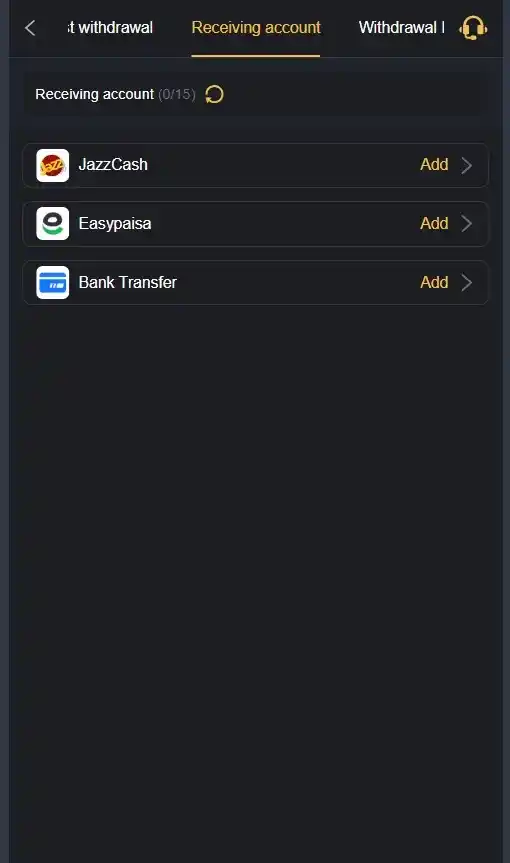 Six177 Game - Withdraw the funds - six177game.com.pk